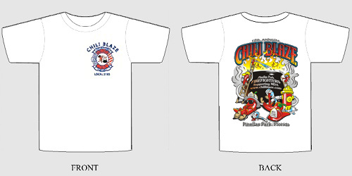 Chiliblaze 2011 T Shirt